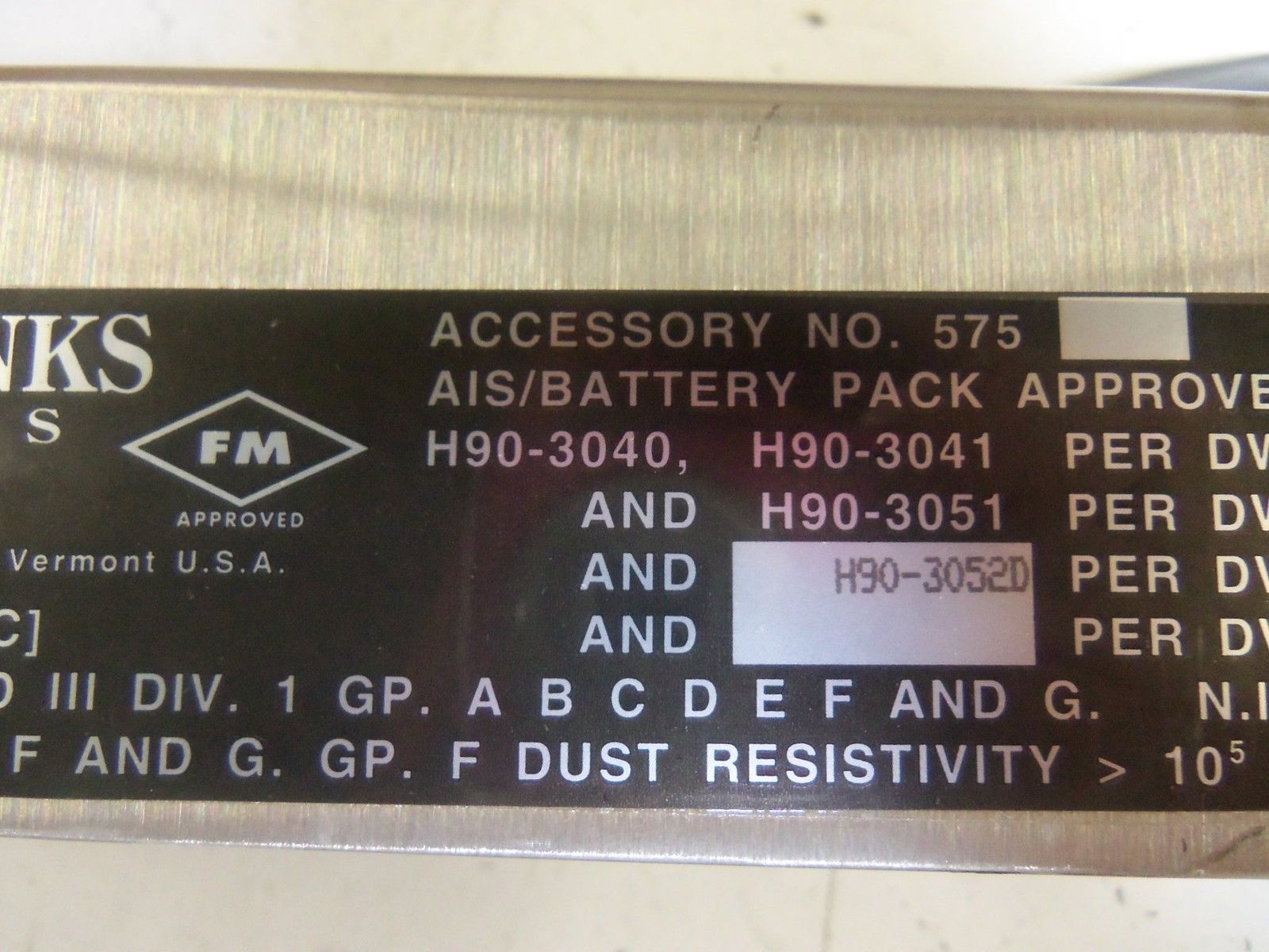 FAIRBANKS 575 *USED*