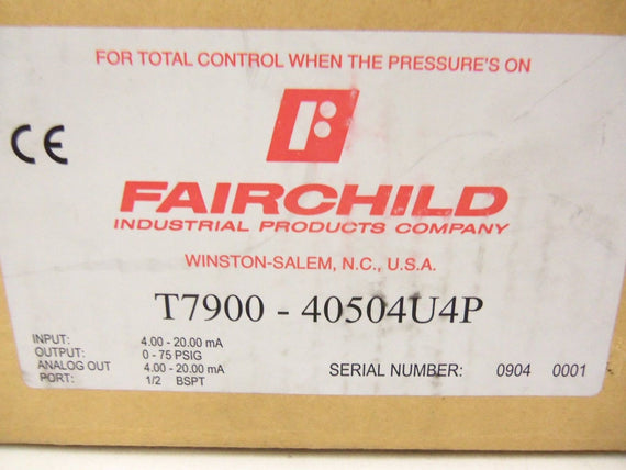 FAIRCHILD T7900-40504U4P *NEW IN B0X*