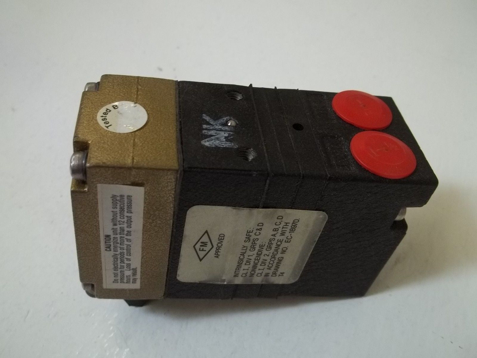 FAIRCHILD TTFI7800-401 PNEUMATIC TRANSDUCER 3-15 PSIG *USED*