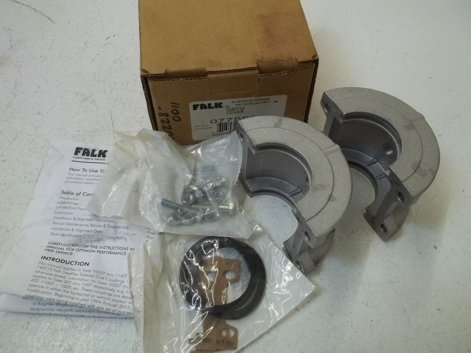 FALK 0775805 COVER *NEW IN BOX*