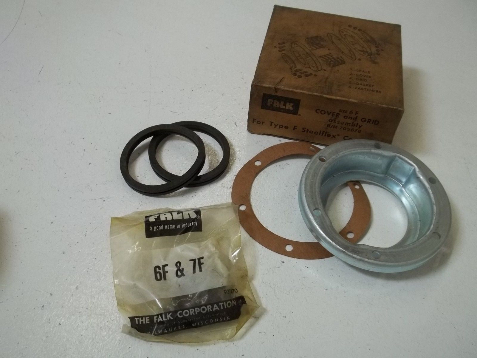 FALK 705678 COVER AND GRIP SIZE 6 F (AS PICTURED) *USED*