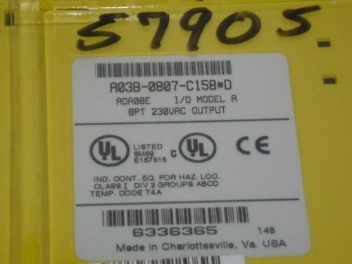 FANUC A03B-0807-C158#D *NEW*
