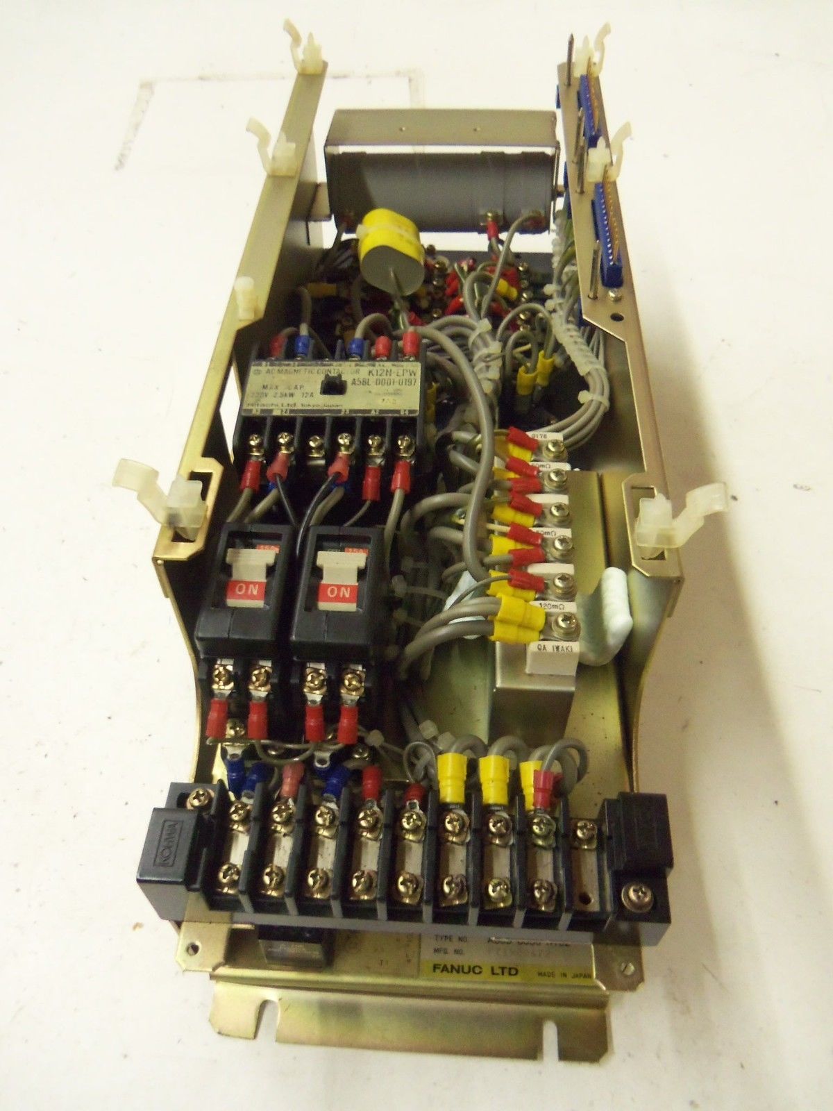 FANUC A06B-6050-H102 VELOCITY CONTROL UNIT (AS PICTURED- NO BOARD) *USED*