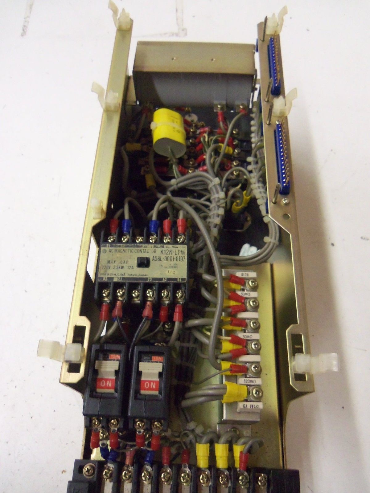 FANUC A06B-6050-H102 VELOCITY CONTROL UNIT (AS PICTURED- NO BOARD) *USED*