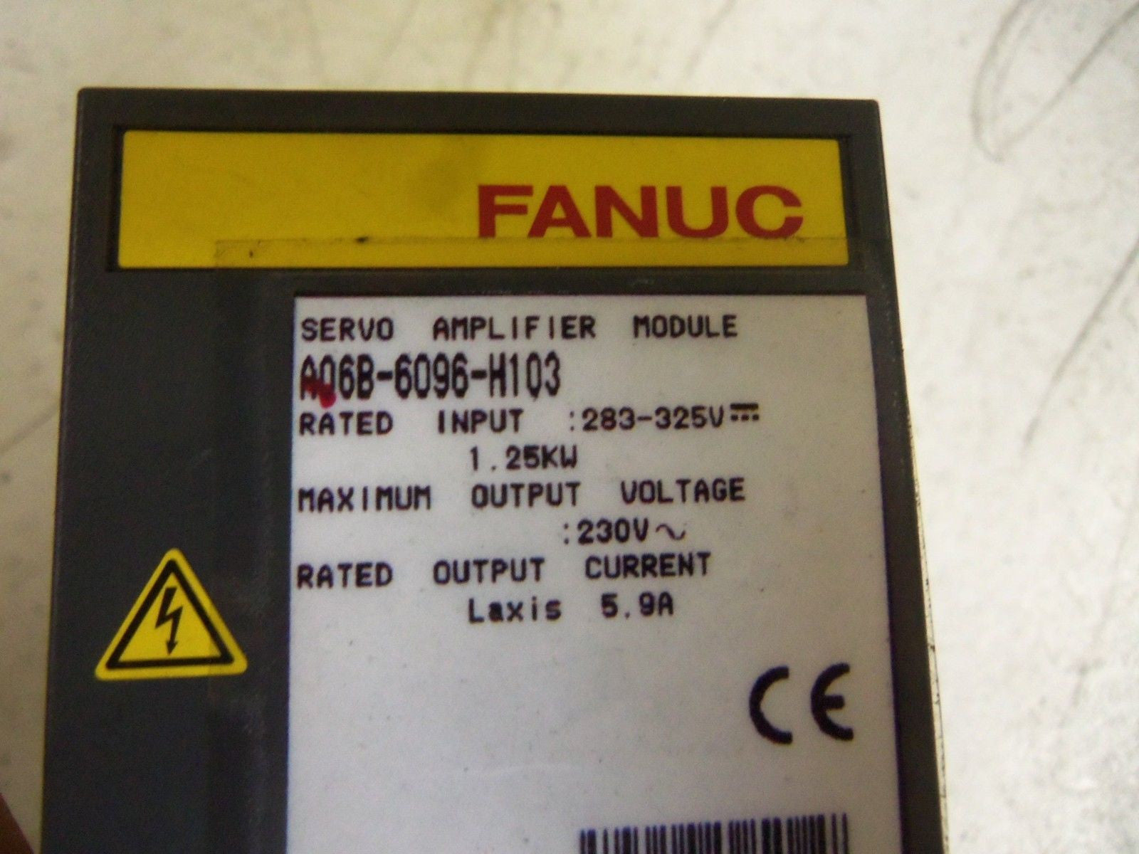 FANUC A06B-6096-H103 SERVO AMPLIFIER MODULE *USED*