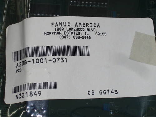FANUC A20B-1001-0731  *NEW*