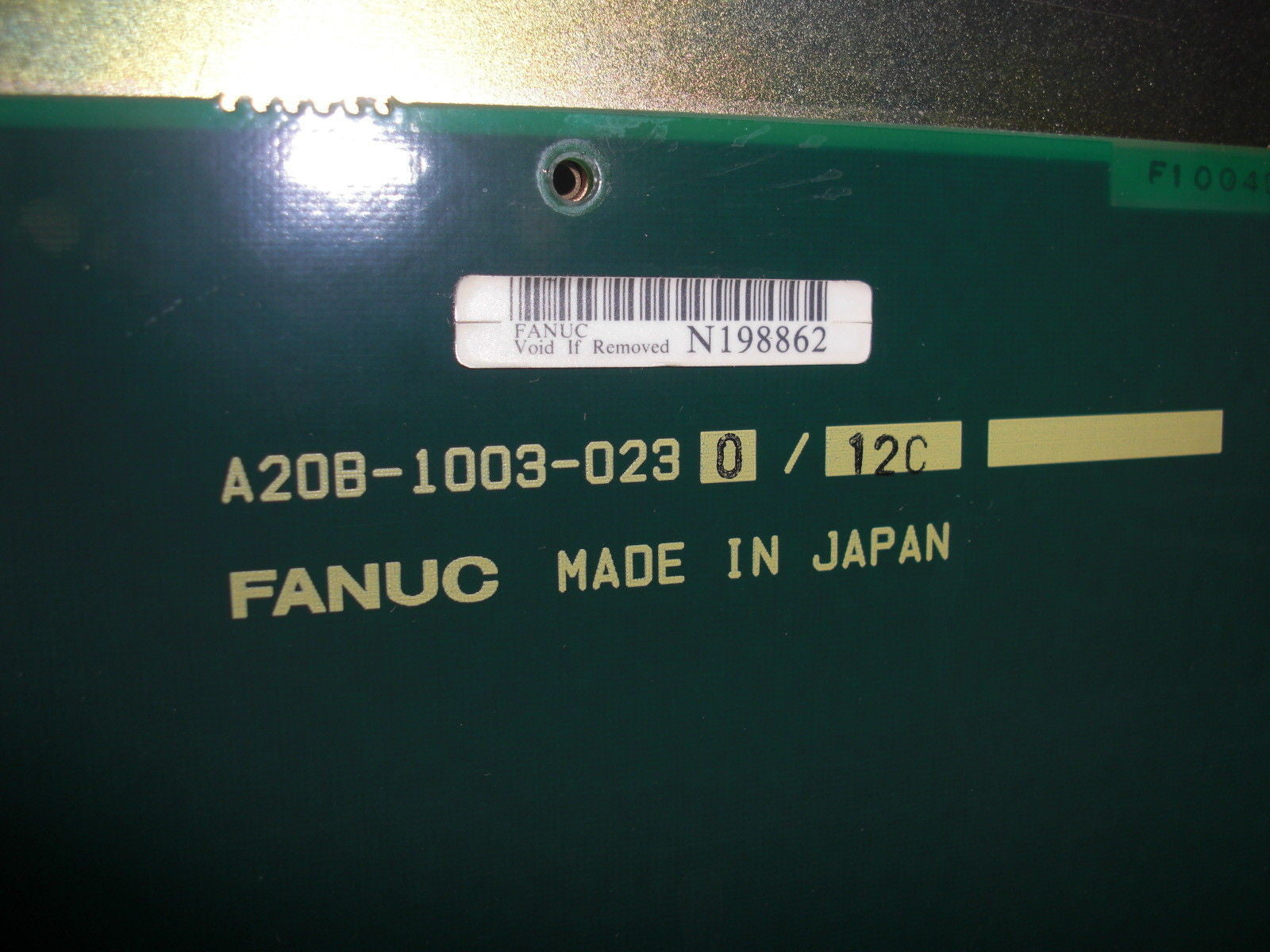 FANUC A20B-1003-0230/12C MOTHERBOARD *USED*