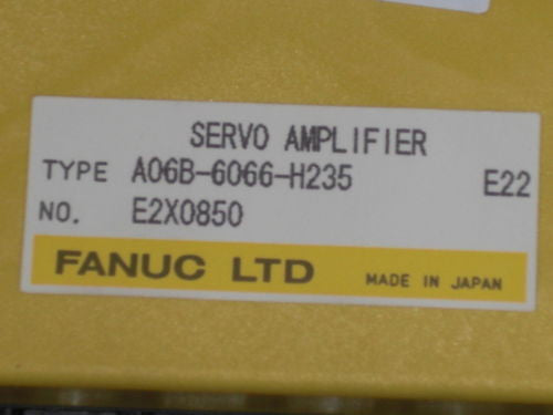 FANUC AC SERVO AMPLIFIER A06B-6066-H235 *NEW*
