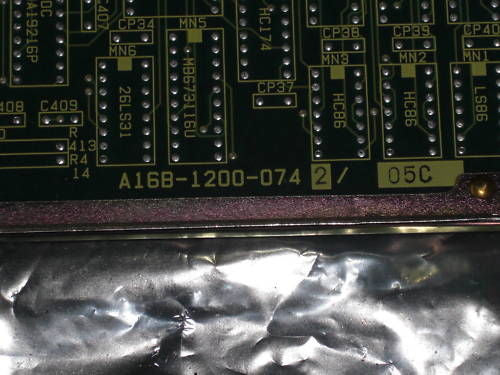 FANUC BOARD A16B-1200-0742 / 05C  DETECTOR BOARD *USED*