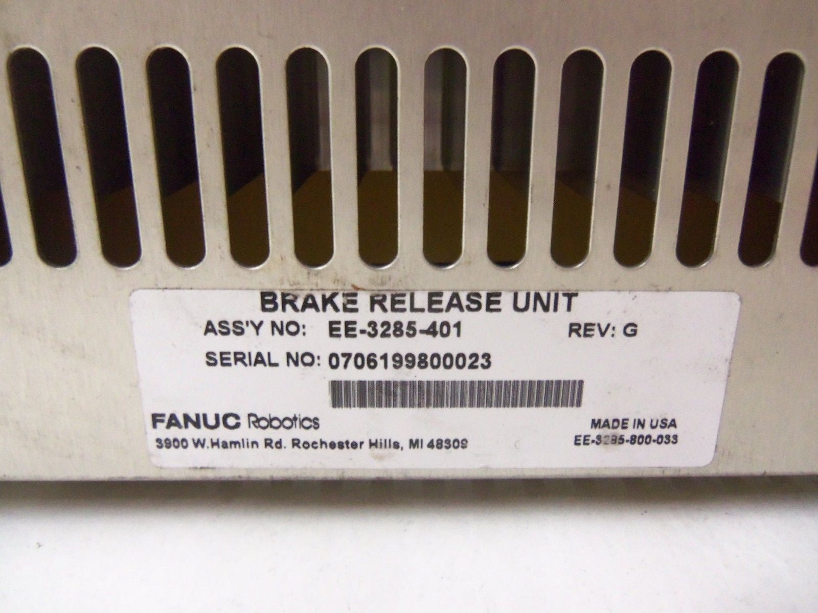 FANUC EE-3285-401 *USED*