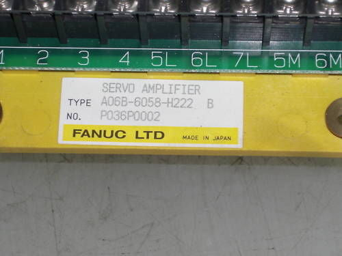 FANUC SERVO AMPLIFIER A06B-6058-H222 *NEW*