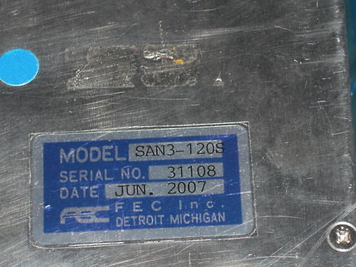 FEC SERVO CONTROLLER SAN3-120S *NEW*