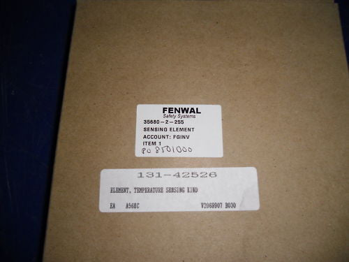 FENWAL 35680-2-255 TEMPERATURE SENSING ELEMENT *NEW IN BOX*
