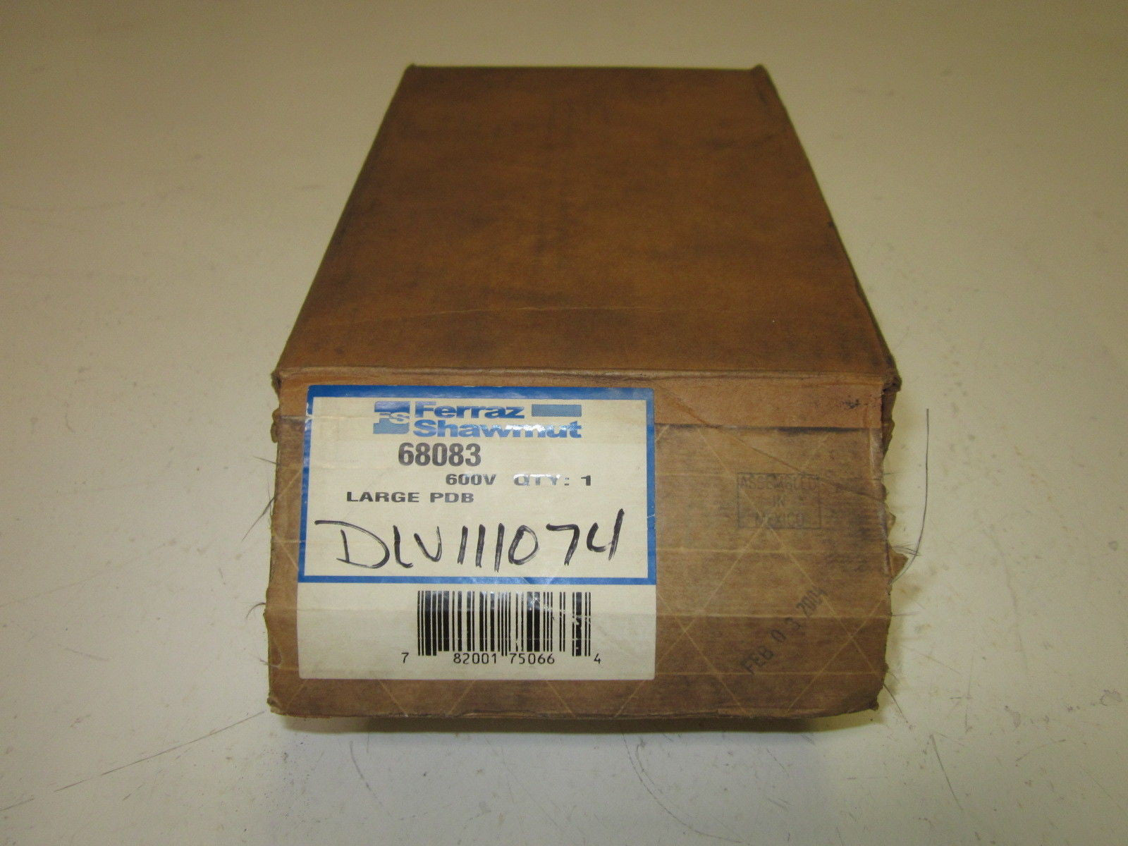 FERRAZ SHAWMUT 68083 3 POLE 600V *NEW IN BOX*