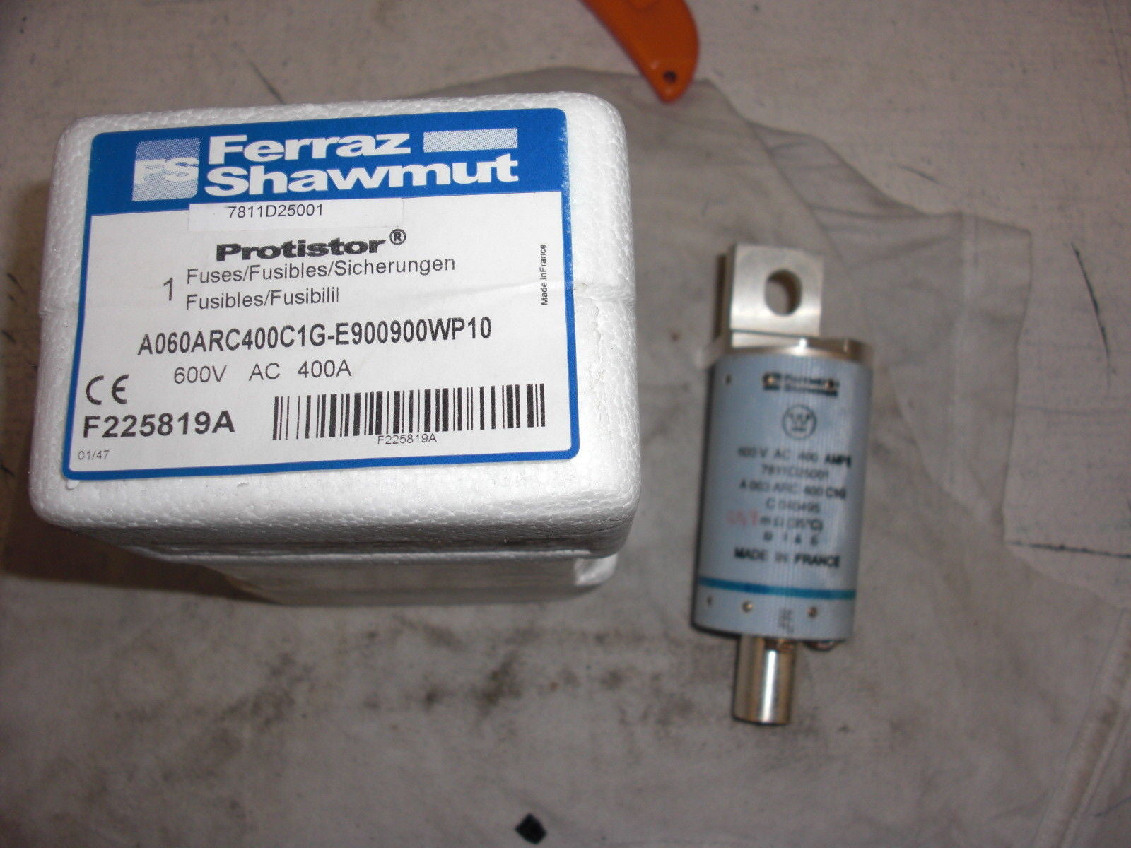 FERRAZ SHAWMUT A-060-ARC-400-C1G-E900900WP10 *NEW*