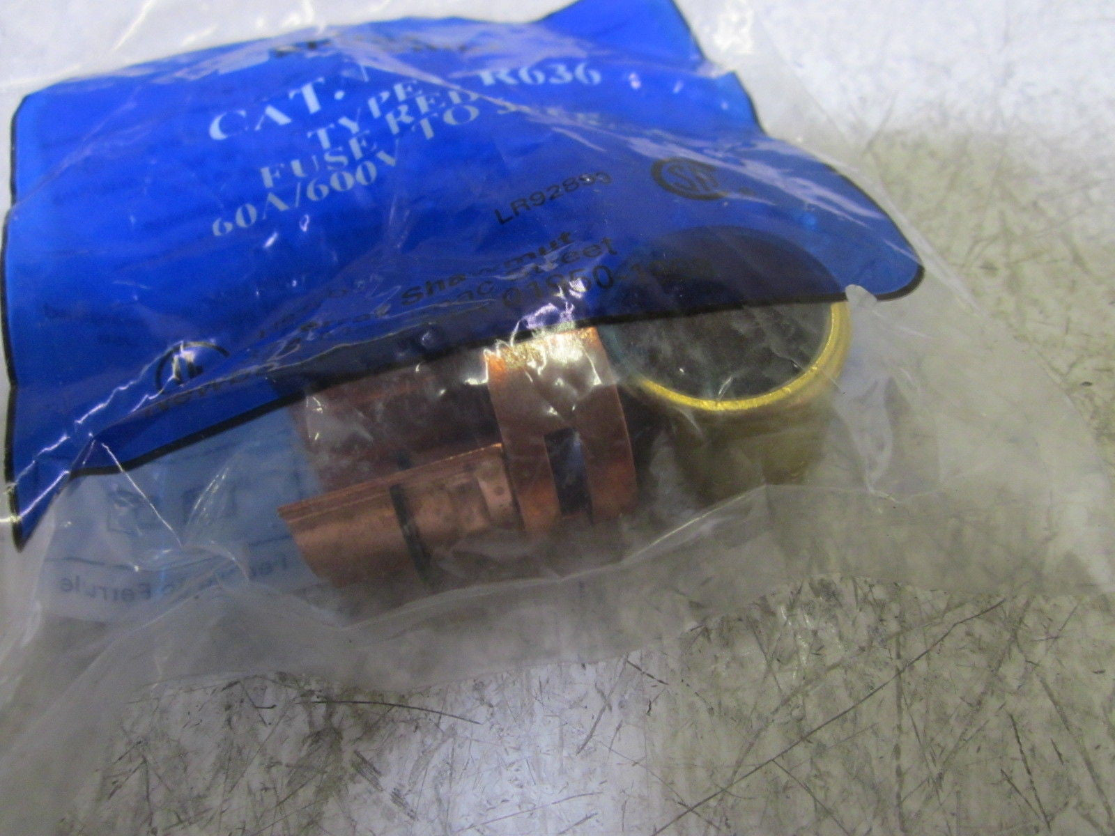 FERRAZ SHAWMUTT R636 FUSE REDUCER 60A 1000V *NEW IN A FACTORY BAG*