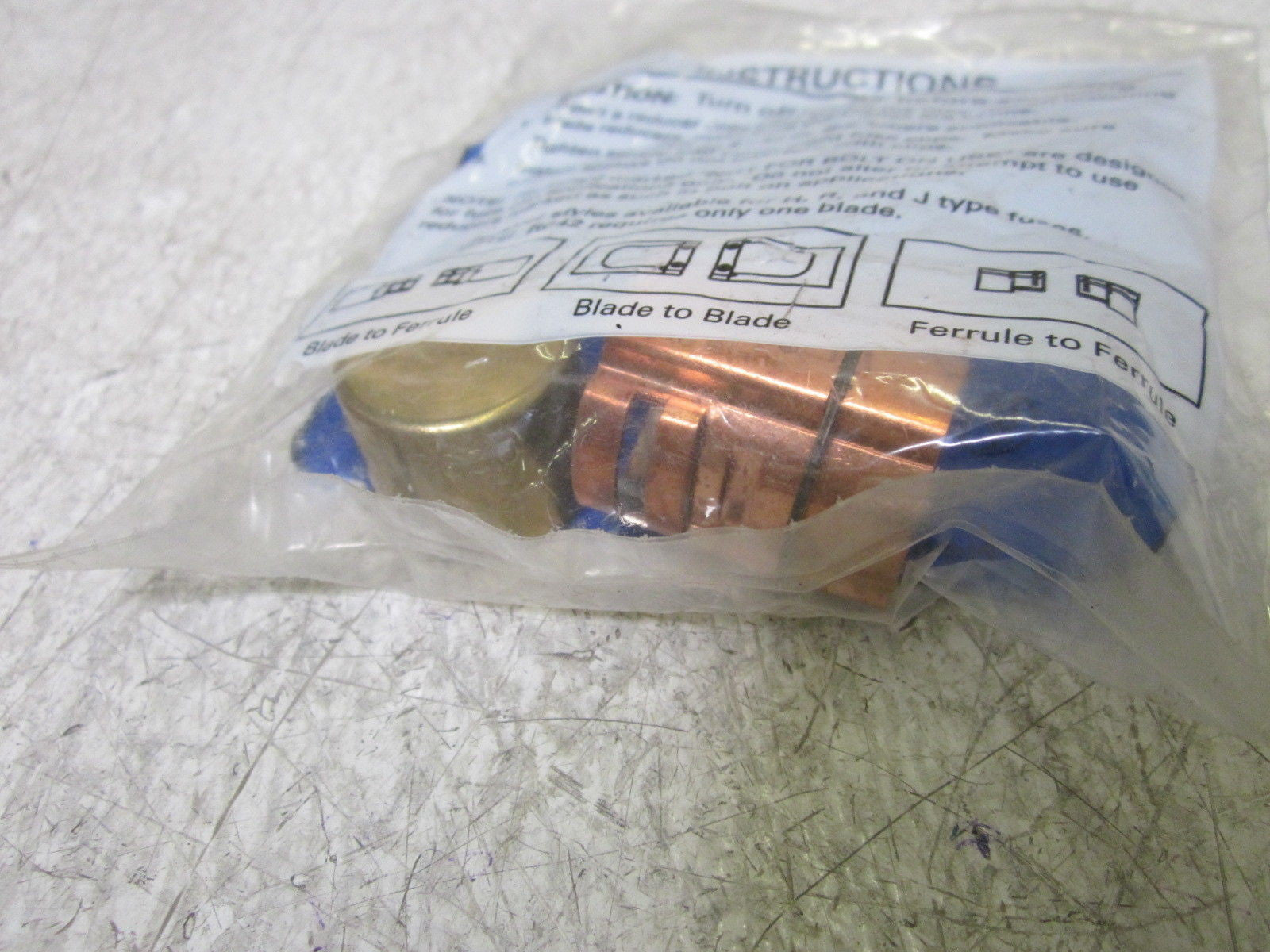 FERRAZ SHAWMUTT R636 FUSE REDUCER 60A 1000V *NEW IN A FACTORY BAG*