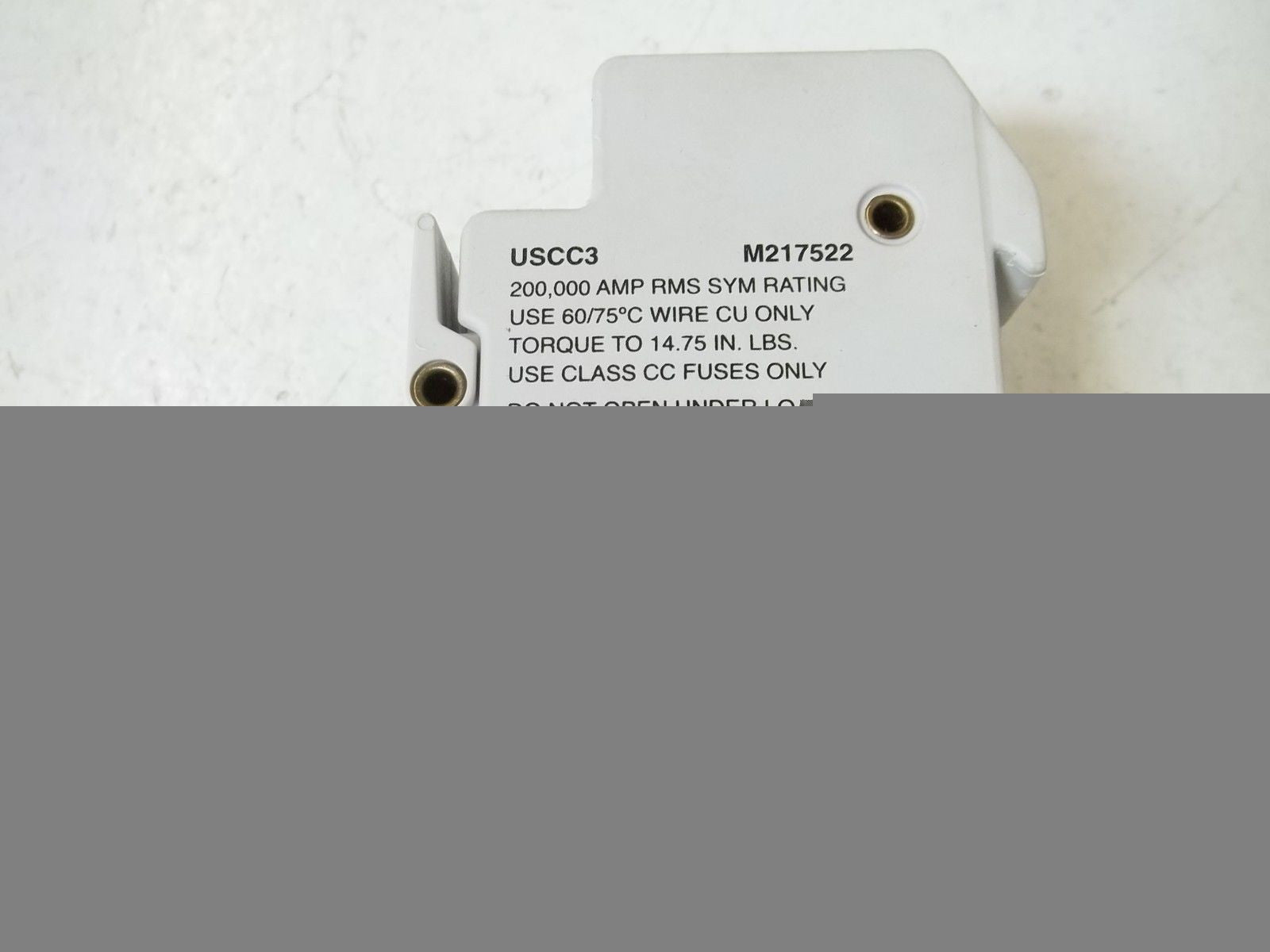 FERRAZ SHAWMUT USCC3 FUSE HOLDER *USED*