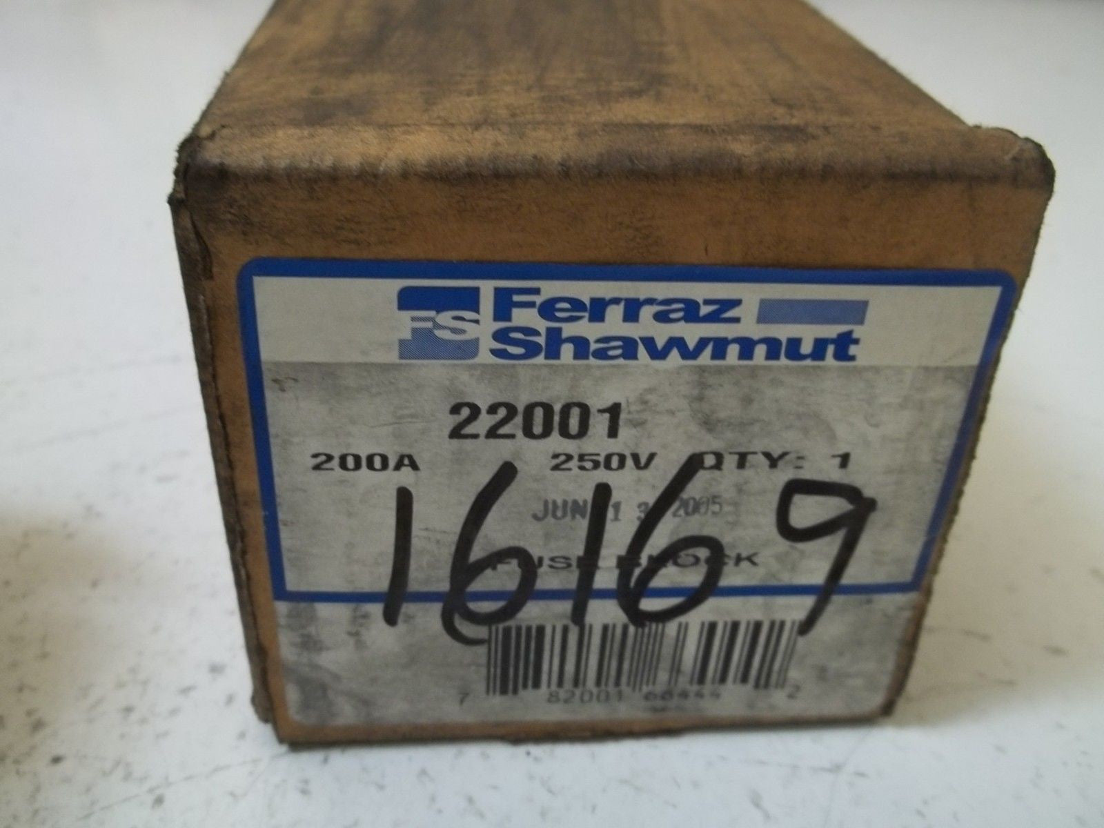 FERRAZ SHWAMUT 22001 FUSEHOLDER *NEW IN BOX*