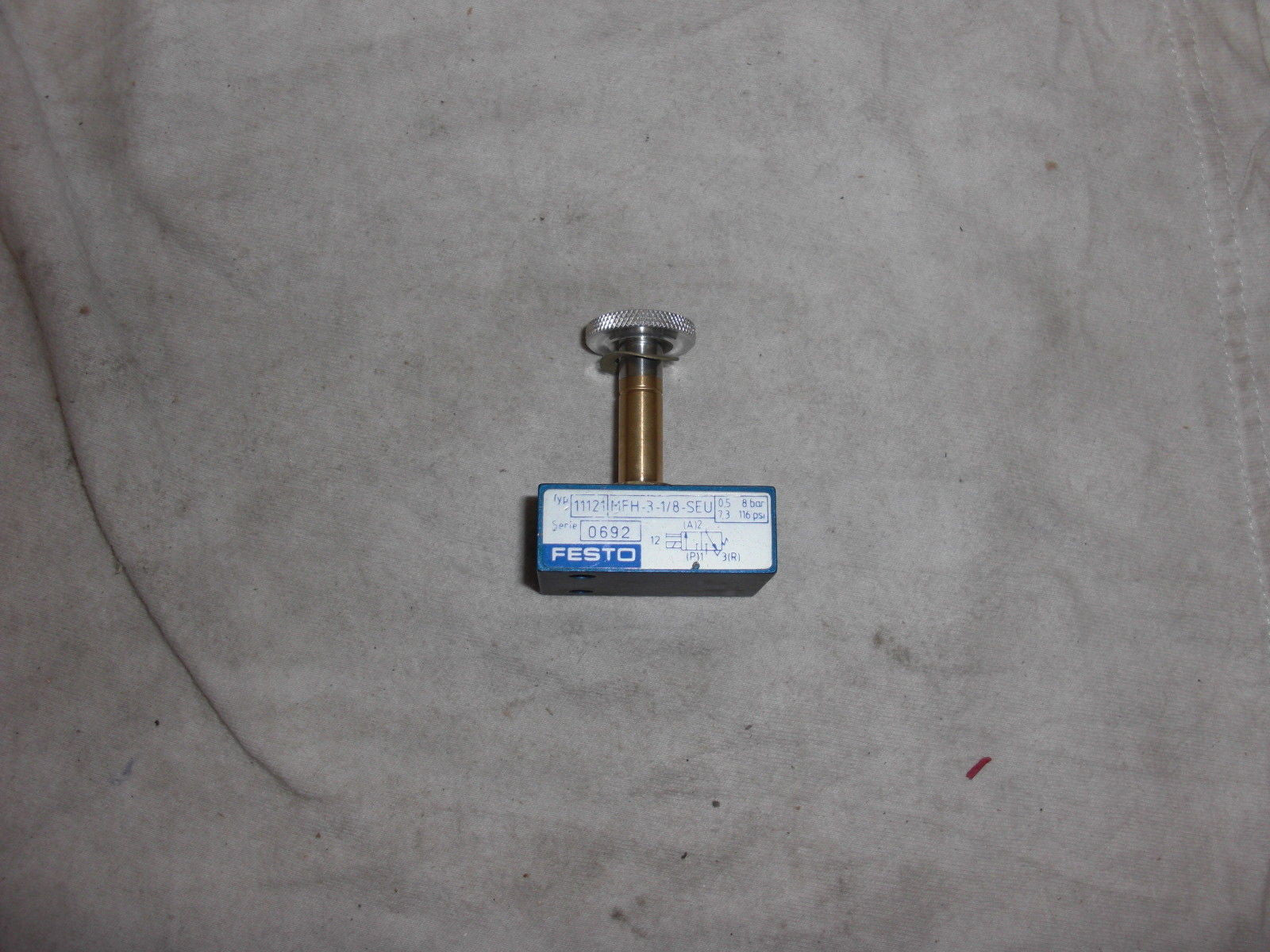 FESTO 11121MFH-3-1/8-SEU *USED*