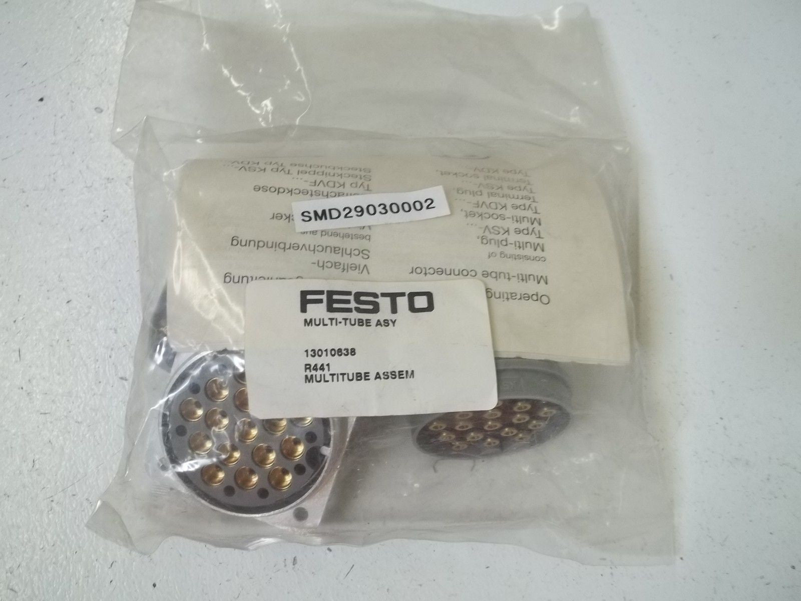 FESTO 13010638 MULTI-TUBE ASY *NEW IN A BAG*