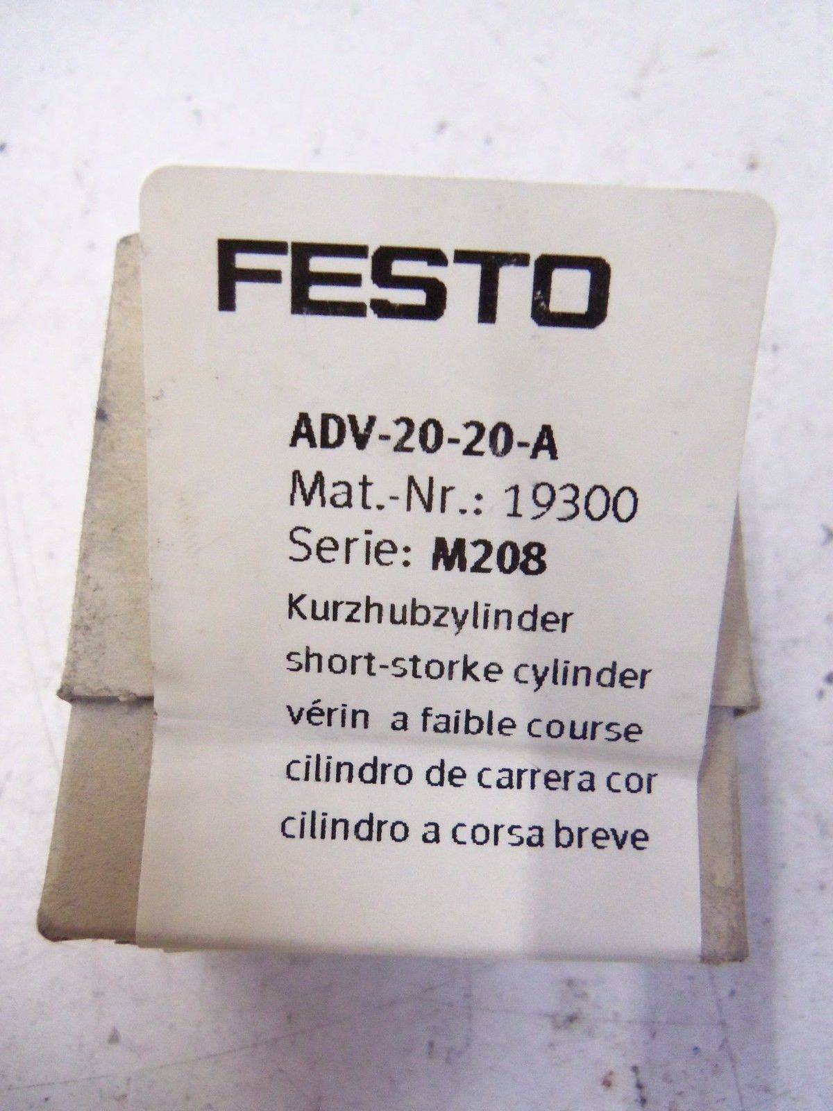 FESTO ADV-20-20-A *NEW IN BOX*