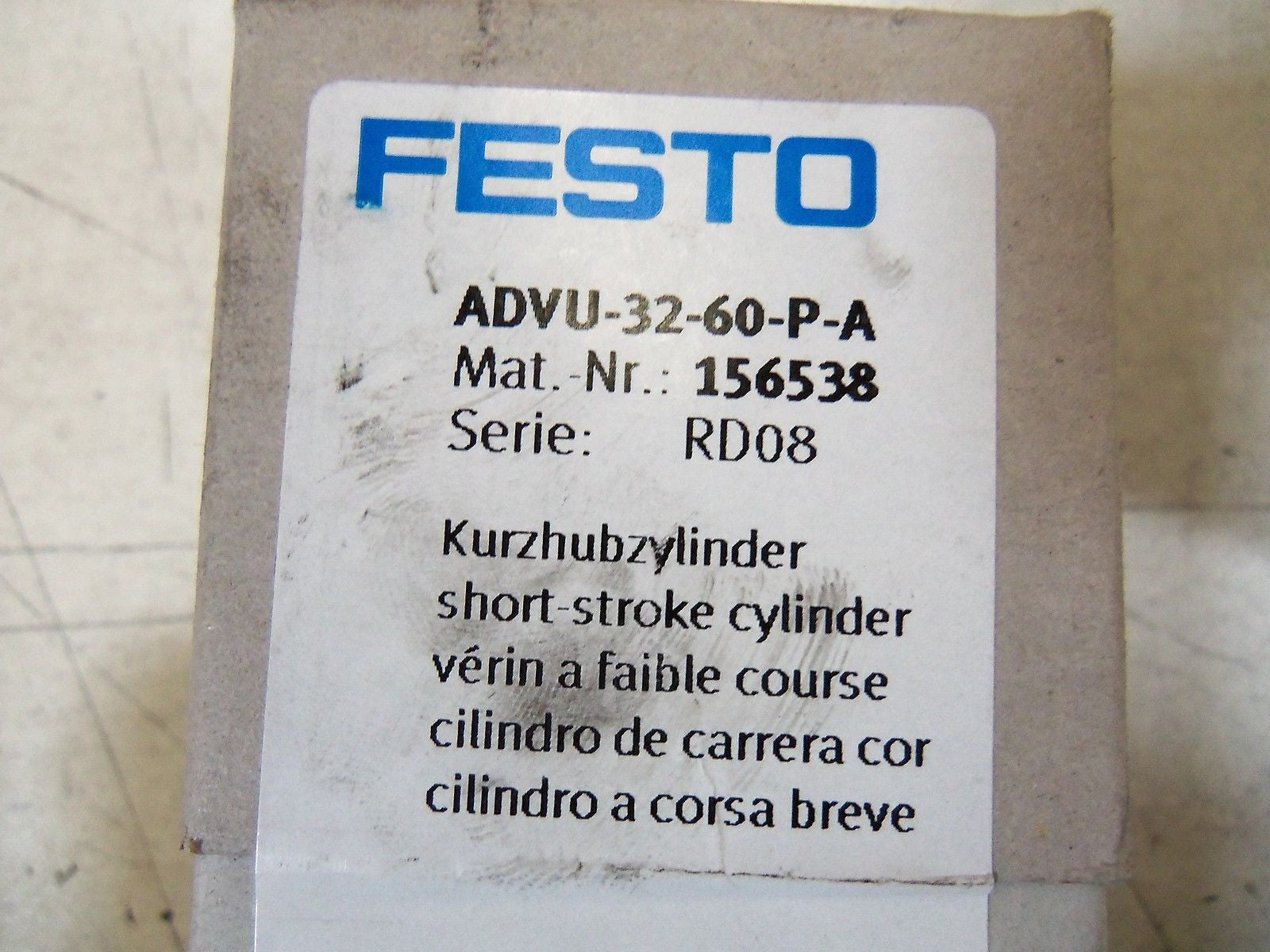 FESTO ADVU-32-60-P-A *FACTORY SEALED*