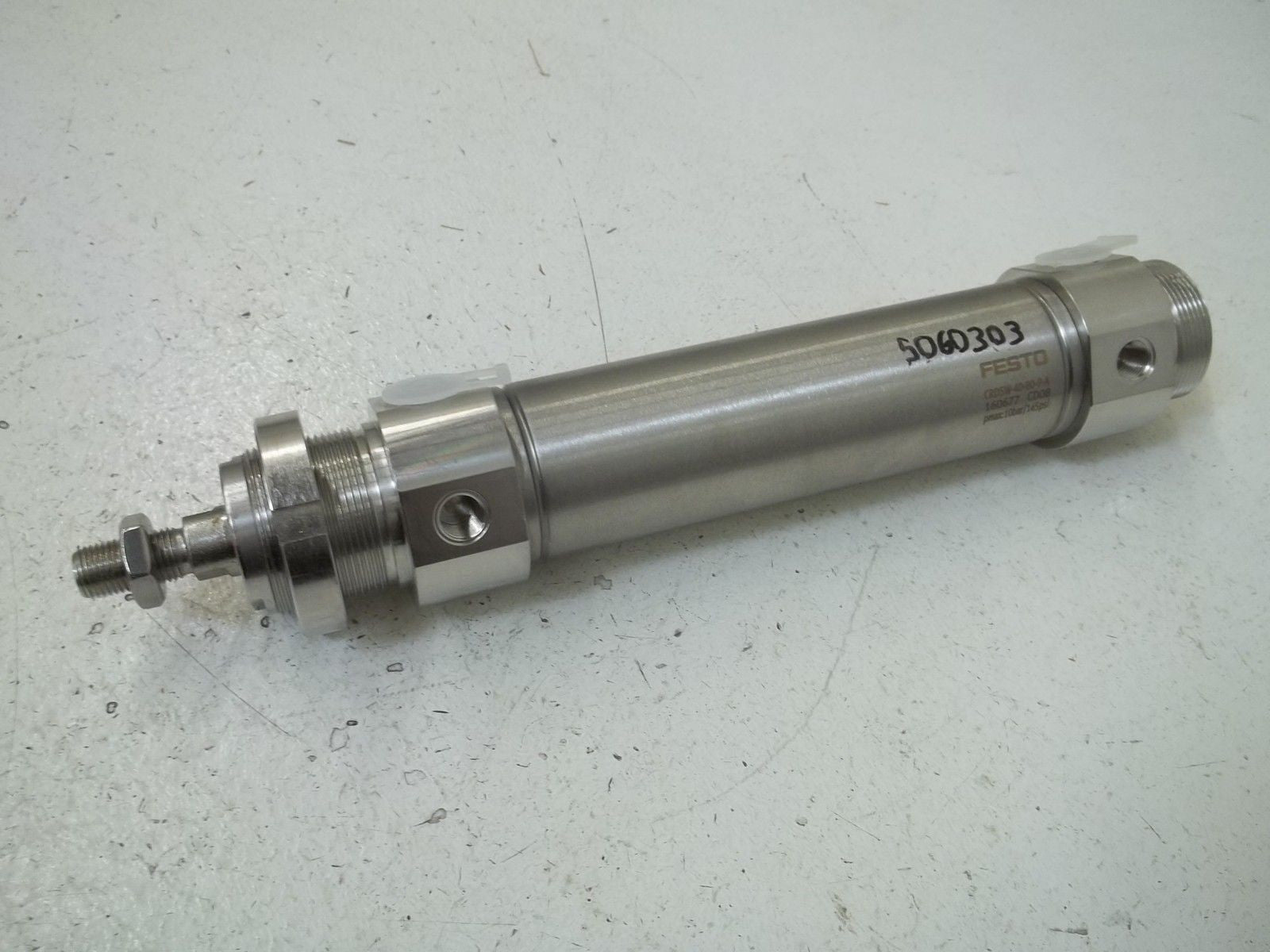 FESTO CRDSW-40-80-P-A PNEUMATIC CYLINDER *USED*
