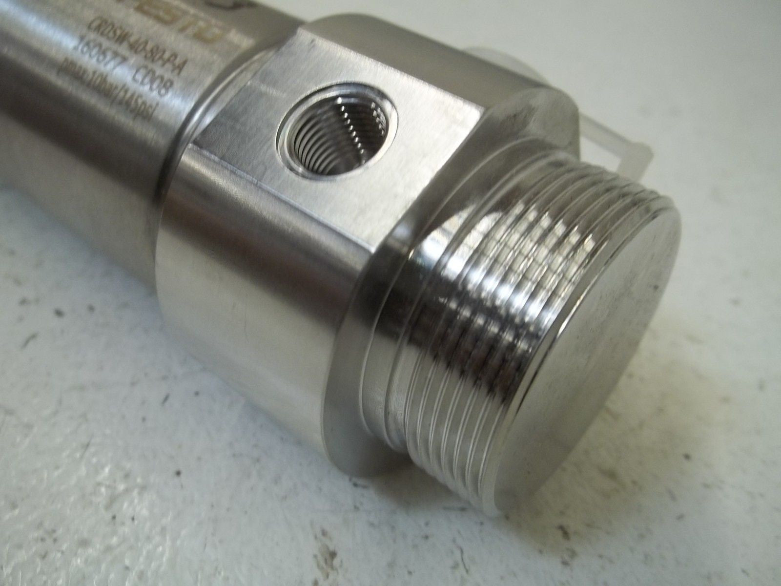FESTO CRDSW-40-80-P-A PNEUMATIC CYLINDER *USED*