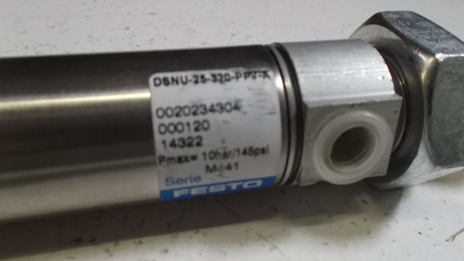 FESTO CYLINDER  DSNU-25-320-PPV-A *USED*