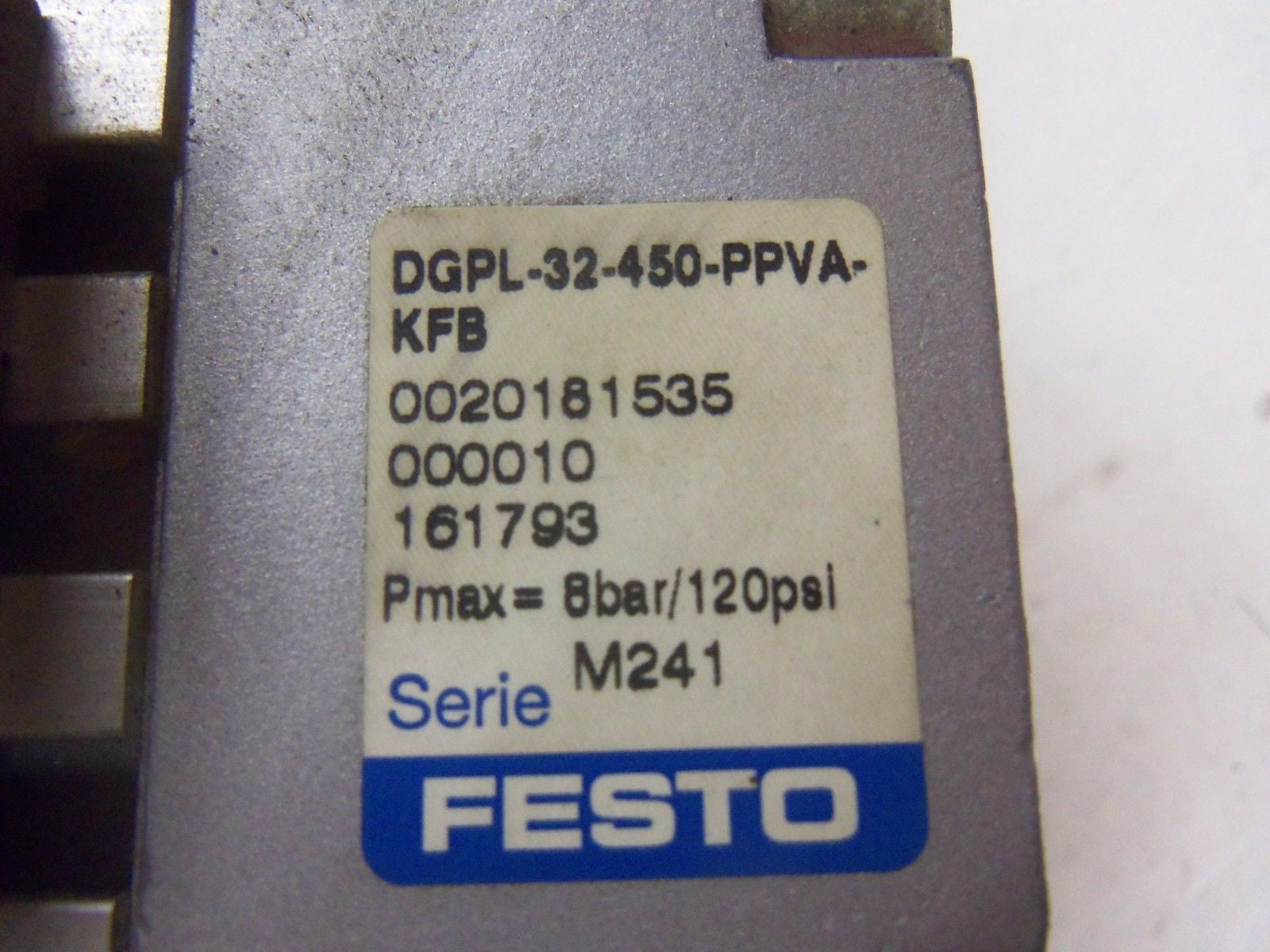 FESTO DGPL-32-450-PPVA-KFB *USED*