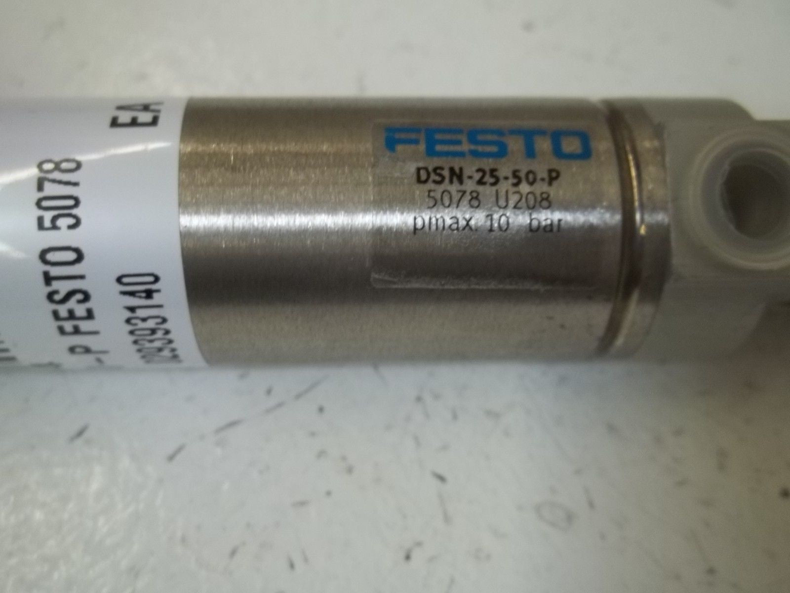 FESTO DSN-25-50-P PNEUMATIC CYLINDER *NEW NO BOX*