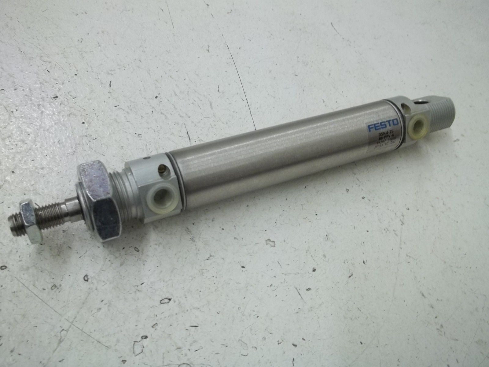 FESTO DSNU-25-80-PPV-A PNEUMATIC CYLINDER *USED*