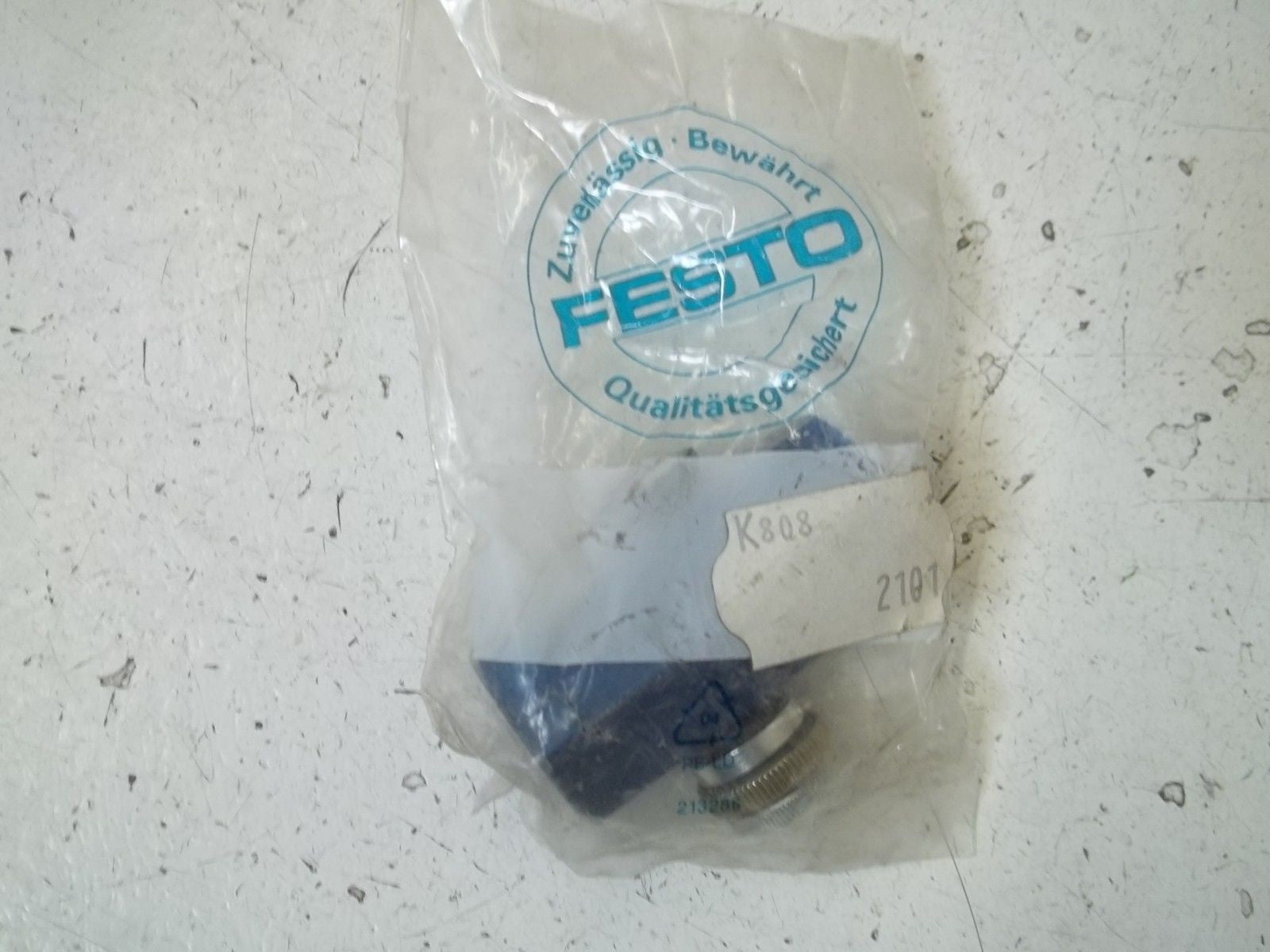 FESTO GR1/4 0 10BAR FLOW CONTROL *NEW IN FACTORY BAG*