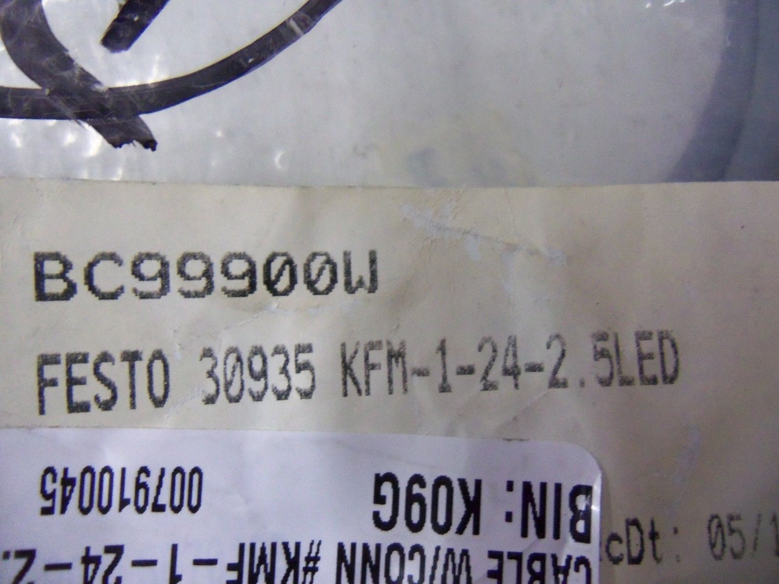FESTO KFM-1-24-2.5LED *NEW IN BAG*