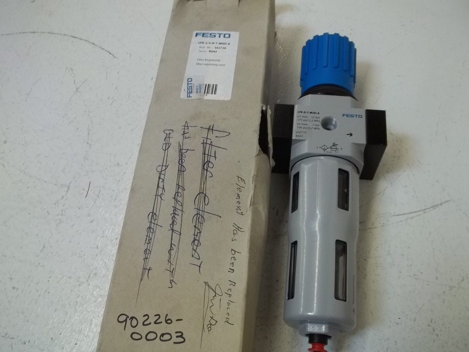 FESTO LFR-1/2-D-7-MIDI-A *USED*
