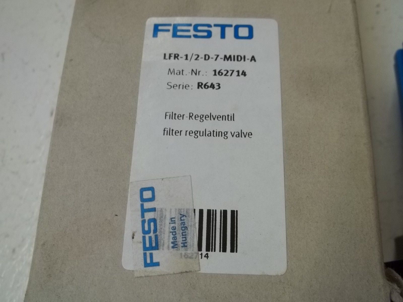 FESTO LFR-1/2-D-7-MIDI-A *USED*