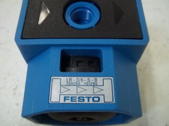 FESTO LR-3/8-S-B PNEUMATIC REGULATOR *NEW IN BOX*