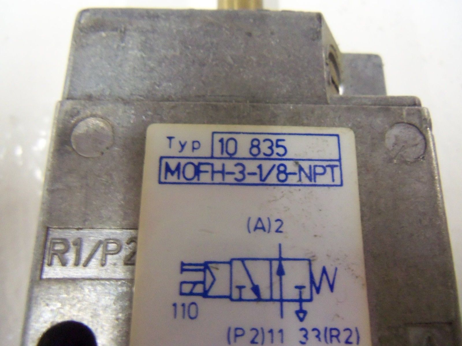 FESTO MOFH-3-1/8-NPT *USED*