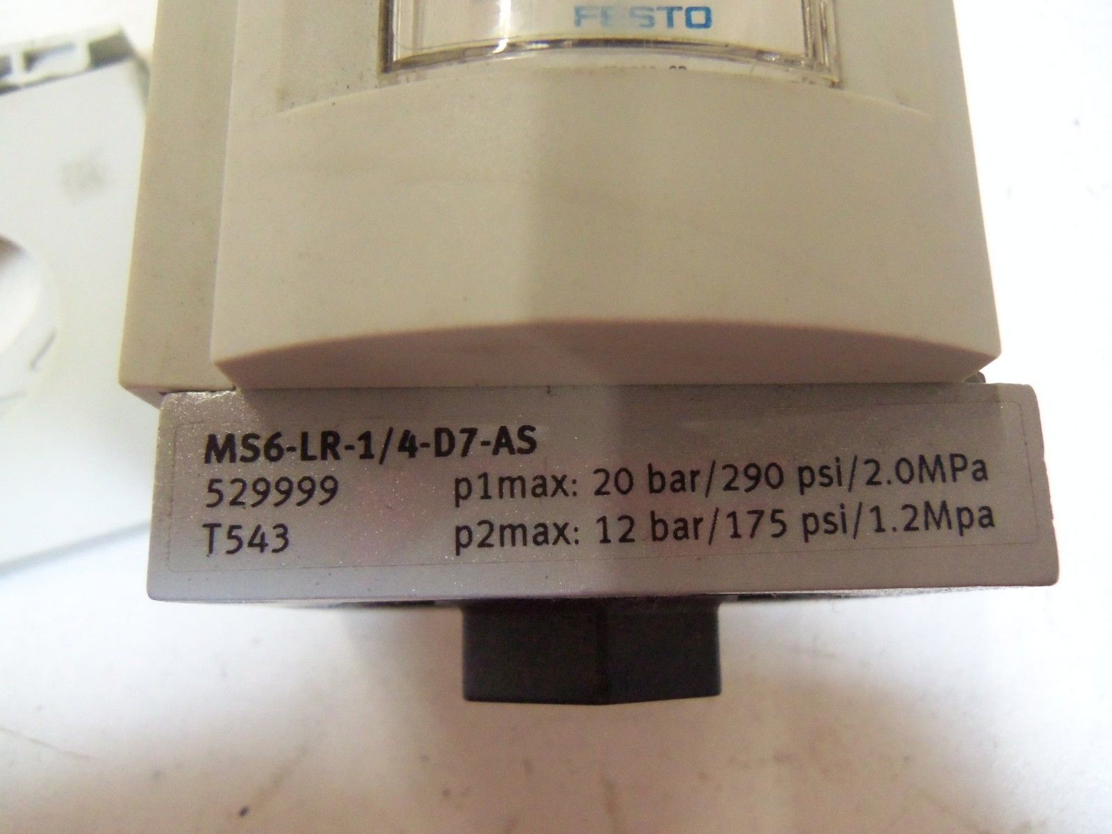 FESTO MS6-LR-1/4-D7-AS *NEW IN BOX*