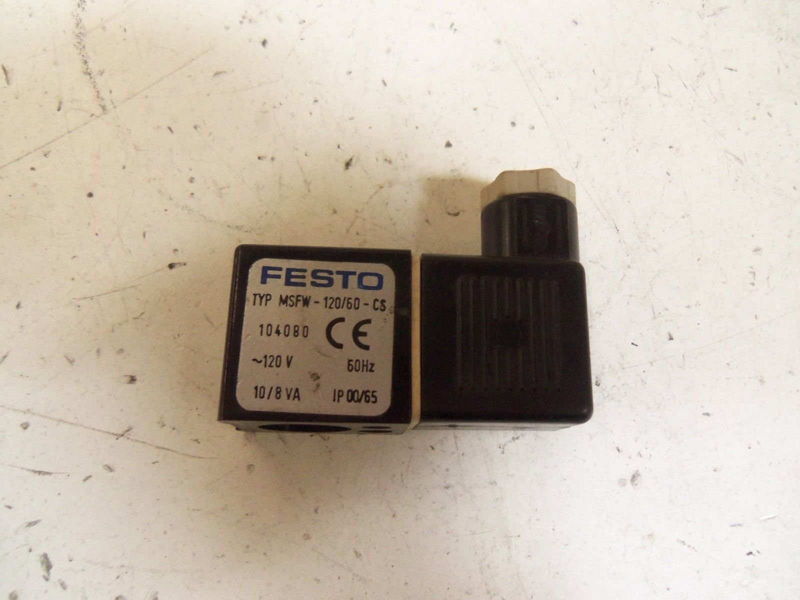 FESTO MSFW-120/60-CS SOLENOID COIL *USED*