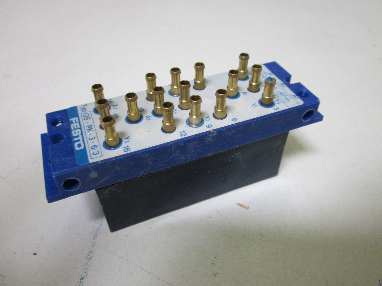 FESTO OS-PK-3-6/3 ODER BLOCK *NEW NO BOX*