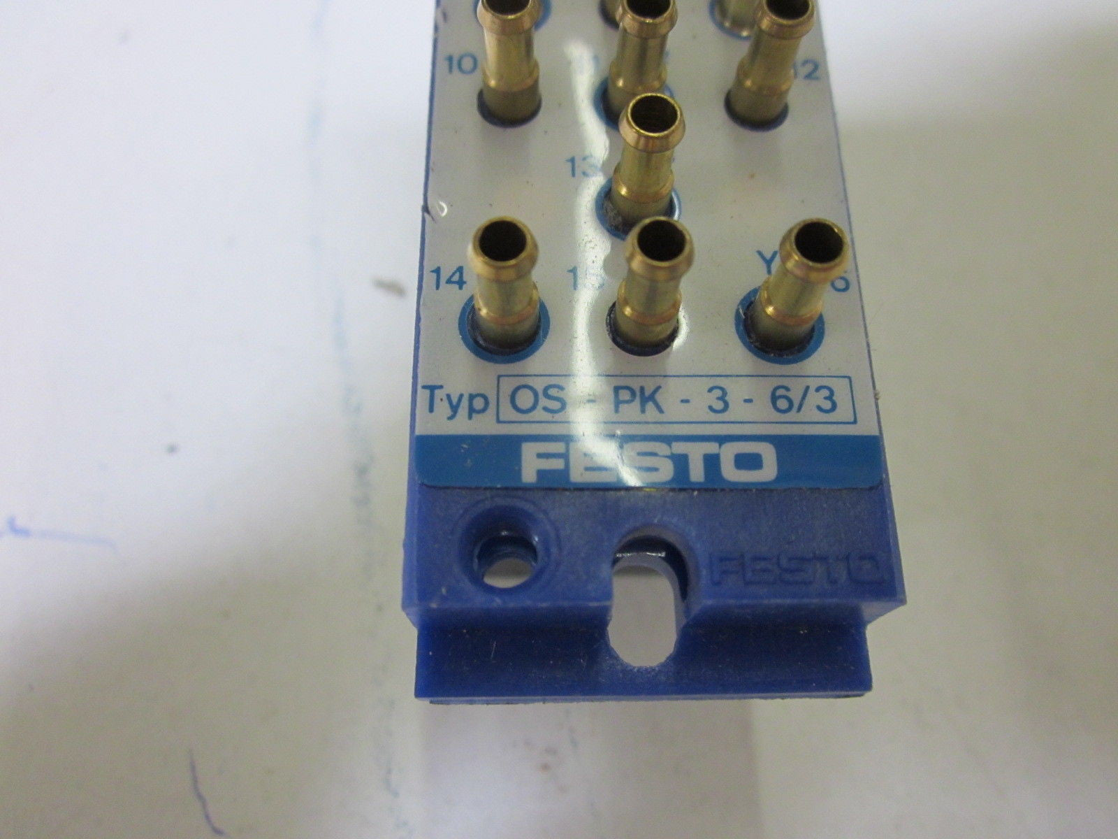 FESTO OS-PK-3-6/3 ODER BLOCK *NEW NO BOX*
