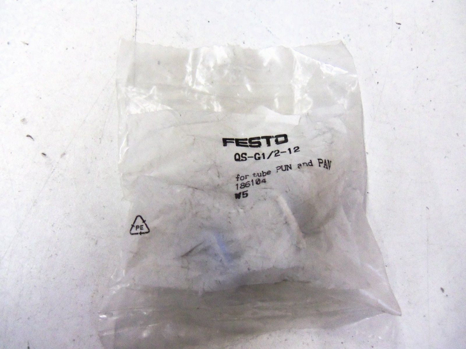 FESTO QS-G1/2-12 *NEW IN FACTORY BAG*
