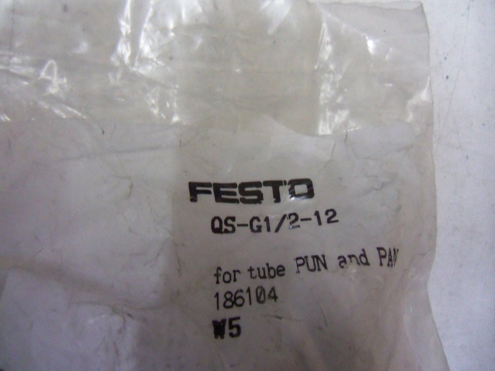 FESTO QS-G1/2-12 *NEW IN FACTORY BAG*