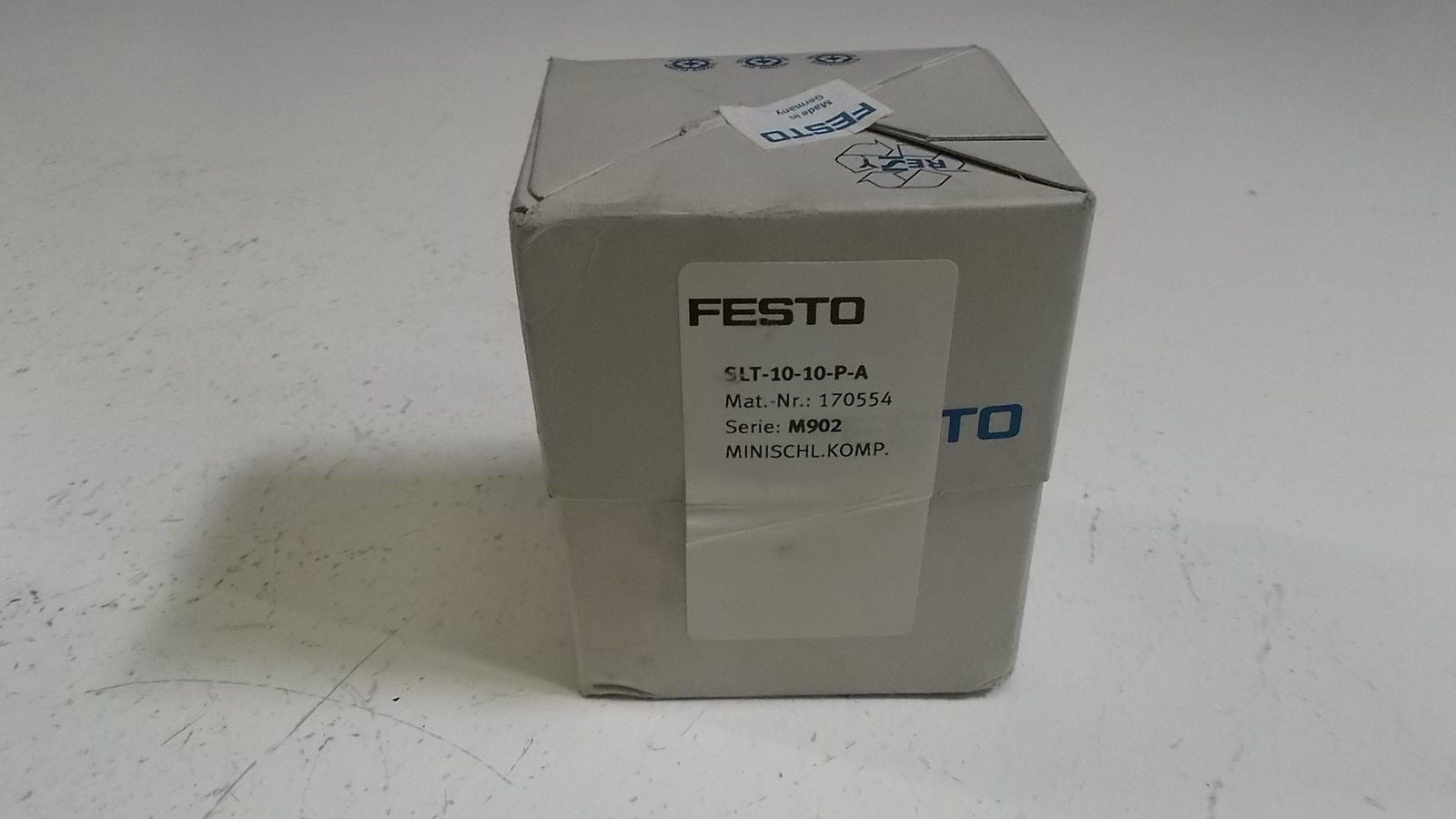 FESTO SLIDE CYLINDER SLT-10-10-P-A *NEW IN BOX*
