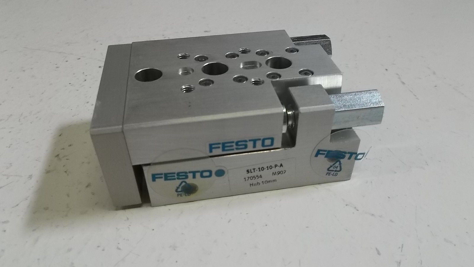 FESTO SLIDE CYLINDER SLT-10-10-P-A *NEW IN BOX*