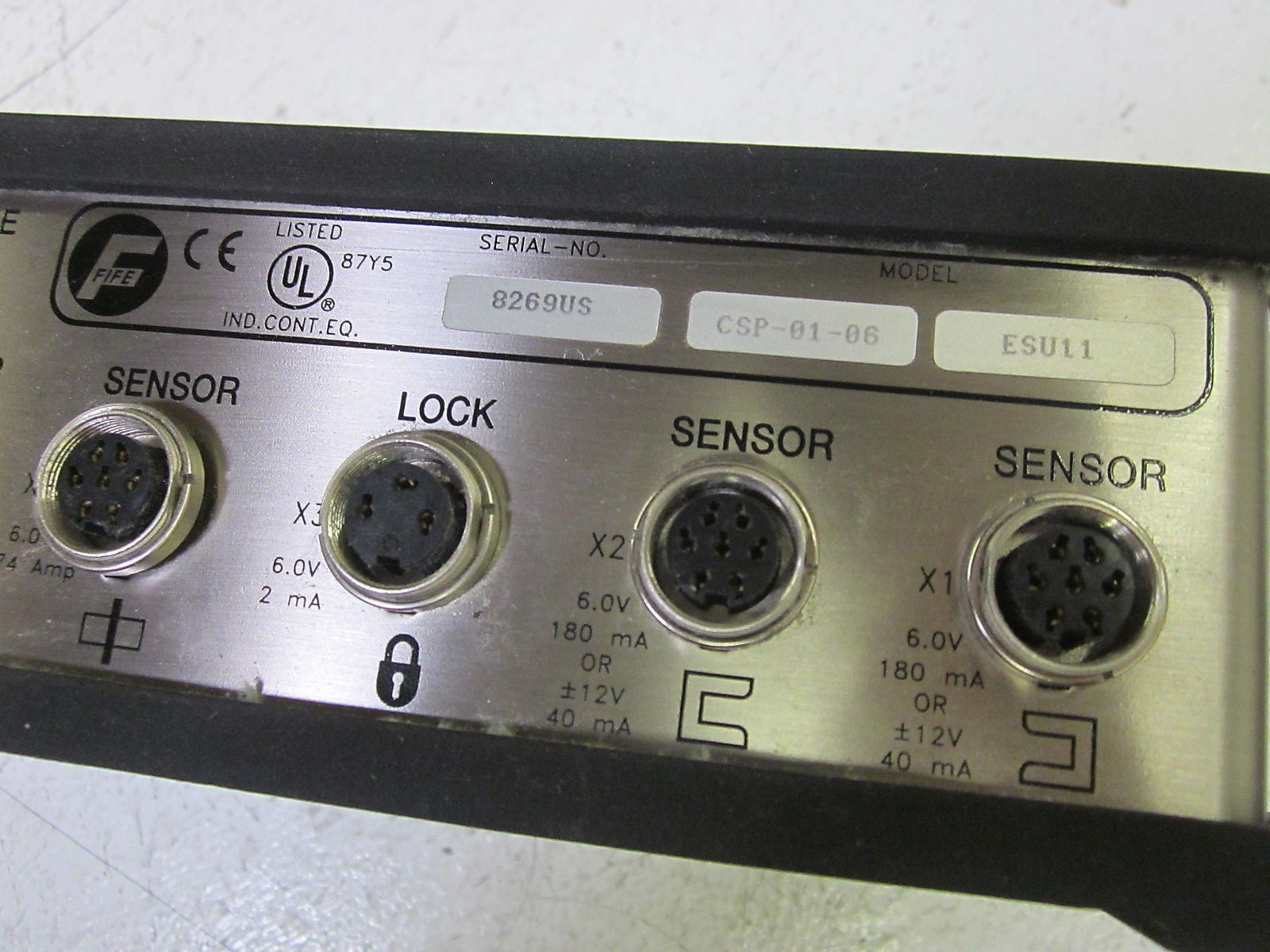 FIFE CSP-01-06 PANEL REMOTE BALANCE *USED*