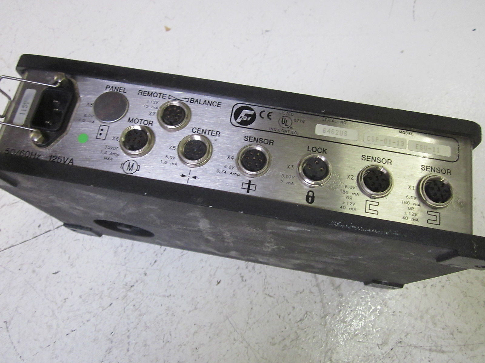 FIFE CSP-01-13 PANEL REMOTE BALANCE *USED*