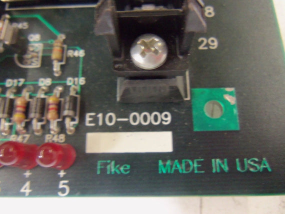 FIKE CORPORATION E10-0009 CONTROL BOARD *USED*